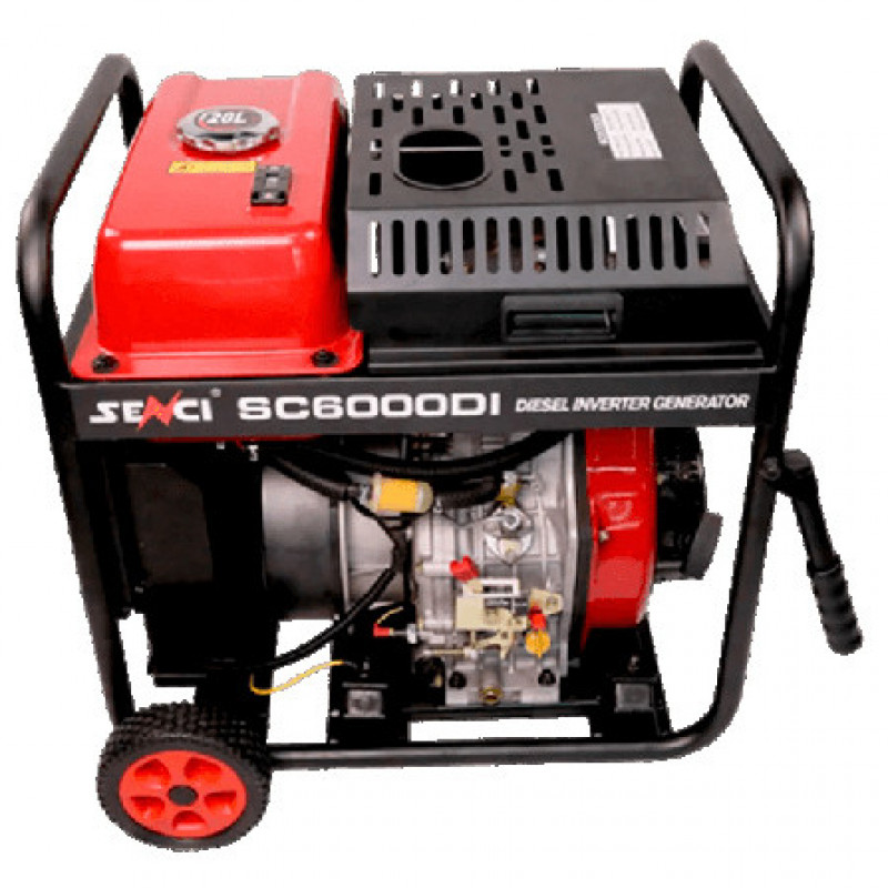 ⚡Генератор дизельный инверторный Senci SC 6000 Di купить по лучшей цене ...